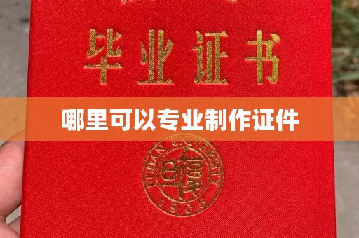 乐都哪里可以专业制作证件