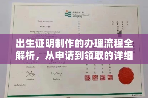 乐都出生证明制作的办理流程全解析，从申请到领取的详细指南