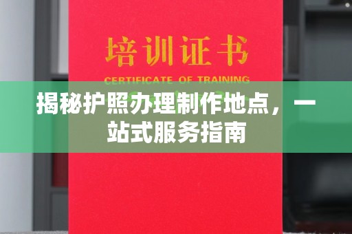 乐都揭秘护照办理制作地点，一站式服务指南