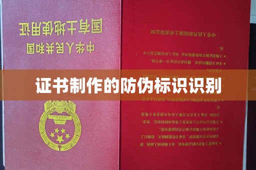 乐都证书制作的防伪标识识别