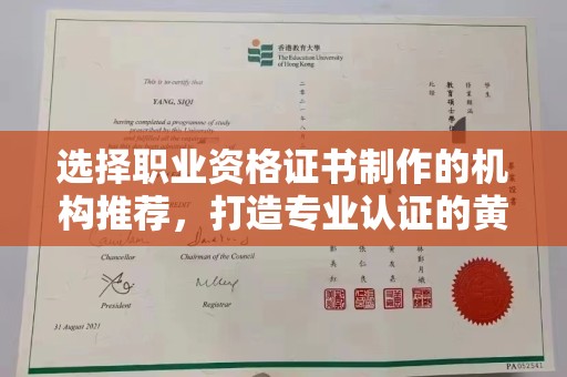乐都选择职业资格证书制作的机构推荐，打造专业认证的黄金标准