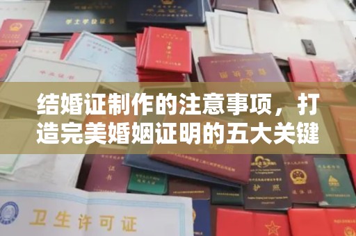 乐都结婚证制作的注意事项，打造完美婚姻证明的五大关键点