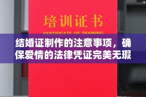 乐都结婚证制作的注意事项，确保爱情的法律凭证完美无瑕
