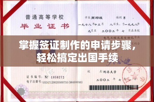 乐都掌握签证制作的申请步骤，轻松搞定出国手续